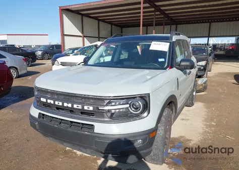 2021 Ford Bronco Sport Big Bend from USA, damaged, VIN 3FMCR9B62MRB05116